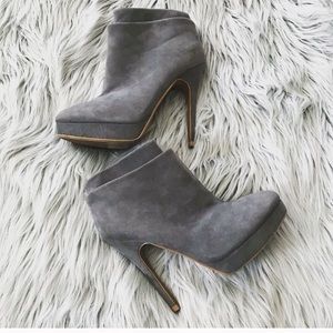 Grey Booties.